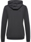 Preview: Damen Hummel Authentic Zip Hoodie - Asphalt